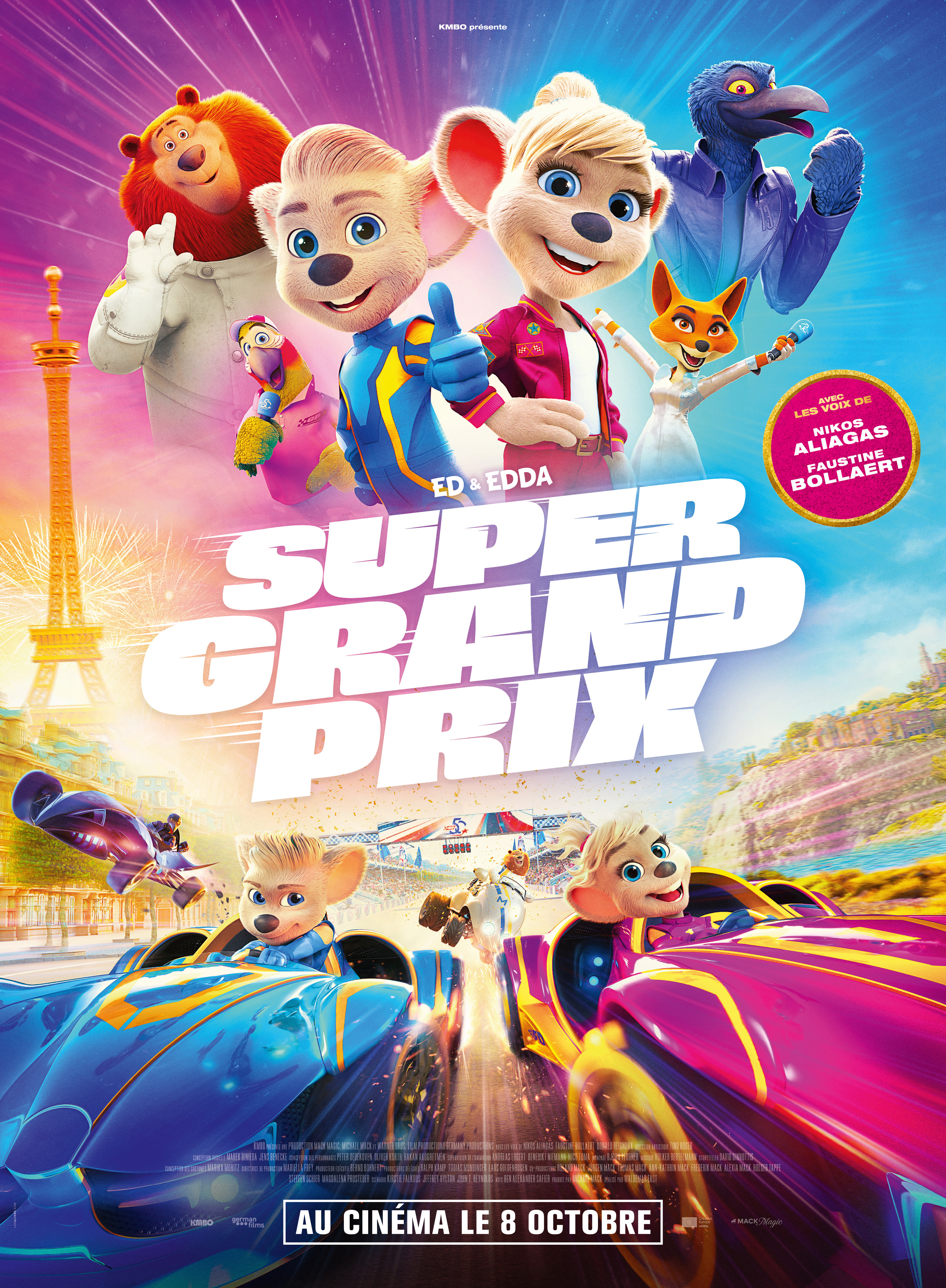 Affiche film SUPER GRAND PRIX