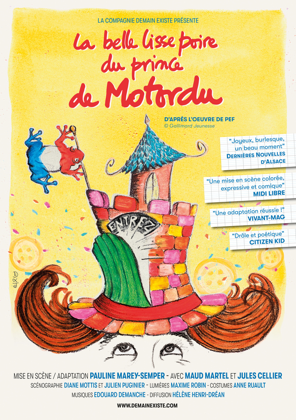 Affiche film LA BELLE LISSE POIRE DU PRINCE DE MOTORDU