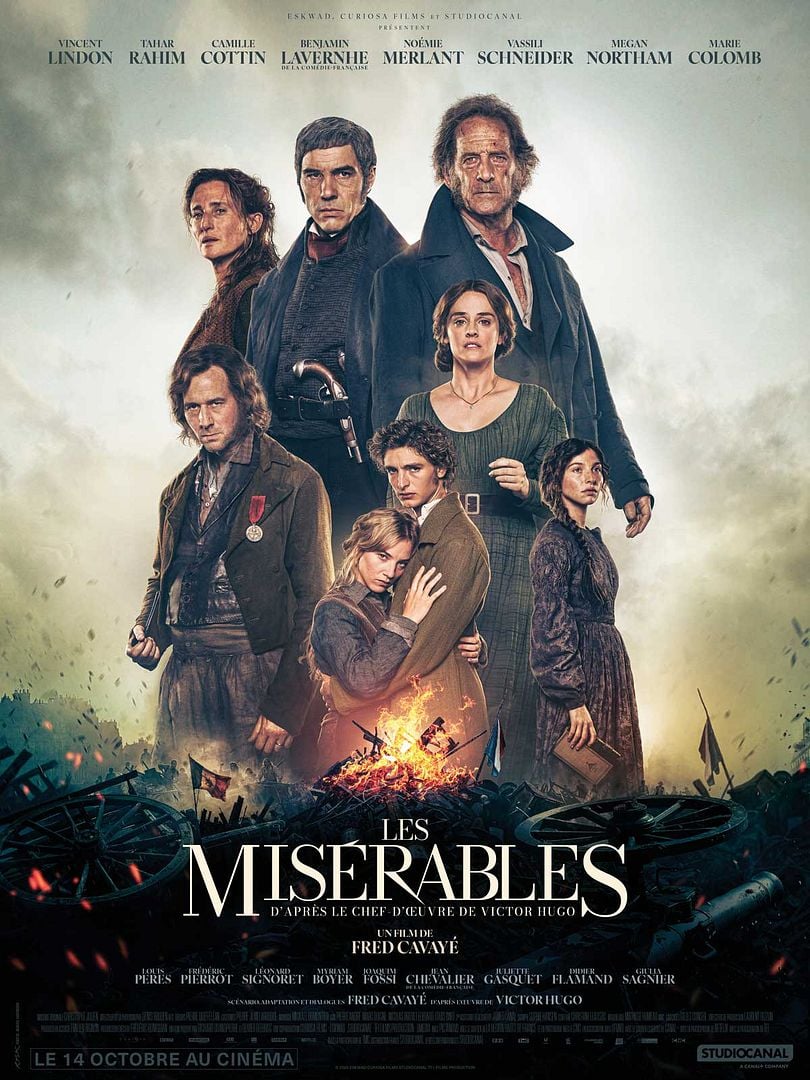 Affiche film LES MISERABLES